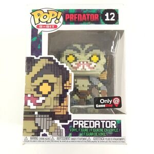 Funko Pop! 8-Bit: Predator - Predator - (8-Bit, Glow) - GameStop (Exclusive) #12